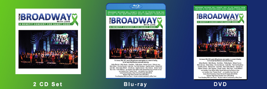 From Broadway With Love CD, DVD and BluRay